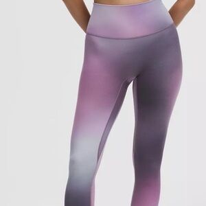 Lululemon Athletica Ombre Purple Leggings
